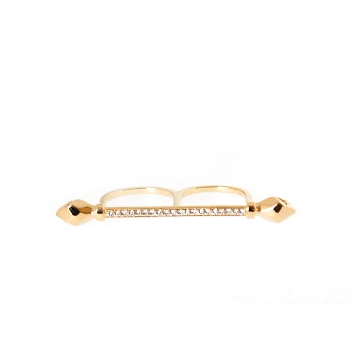 Just Cavalli Ring Gold Color Two Hole With Stone Snake Head Both Side Just Cavalli Rings Just Cavalli Ring Gold Color Two Hole With Stone Snake Head Both Side Just Cavalli Rings