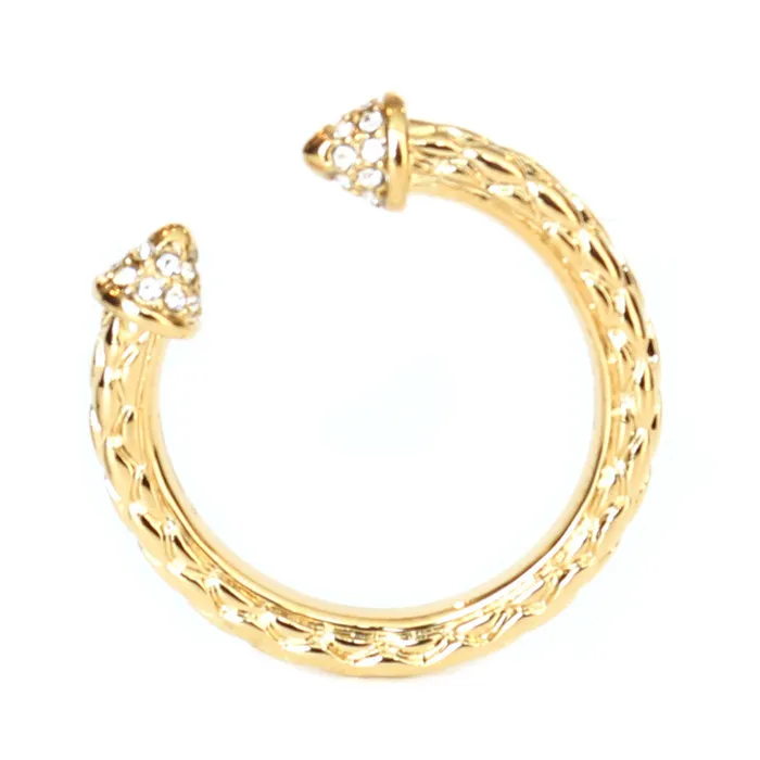 Just Cavalli Rings Just Cavalli Ring With Open Style Snake Design Size 8