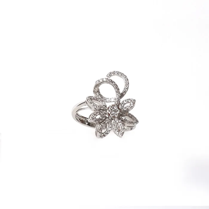 Korloff Rings Korloff 18K White Gold Ring With Diamond Size 7