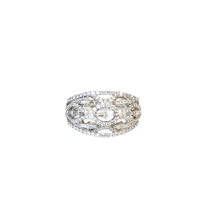 Korloff Rings Korloff White Gold Ring With Diamonds Size 55