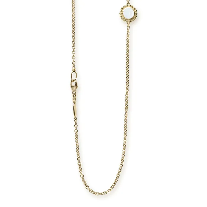 LAGOS Covet Seven Station Round Mother of Pearl Necklace Necklaces LAGOS Covet Seven Station Round Mother of Pearl Necklace Necklaces