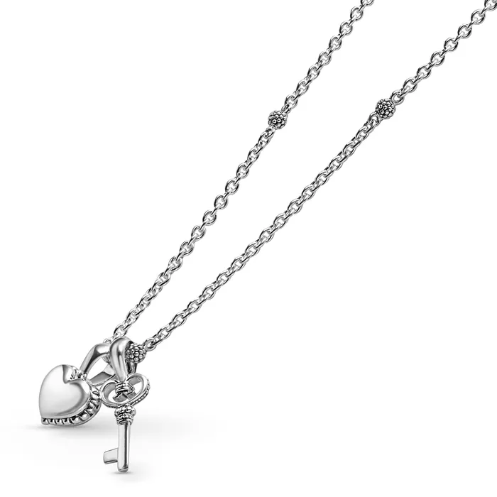 LAGOS Necklaces Kinder Childs First Heart and Key Necklace LAGOS Necklaces Kinder Childs First Heart and Key Necklace