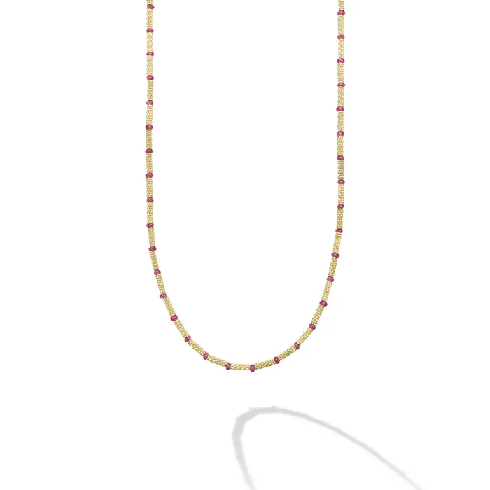 LAGOS Necklaces Studio 18K Gold and Ruby Necklace
