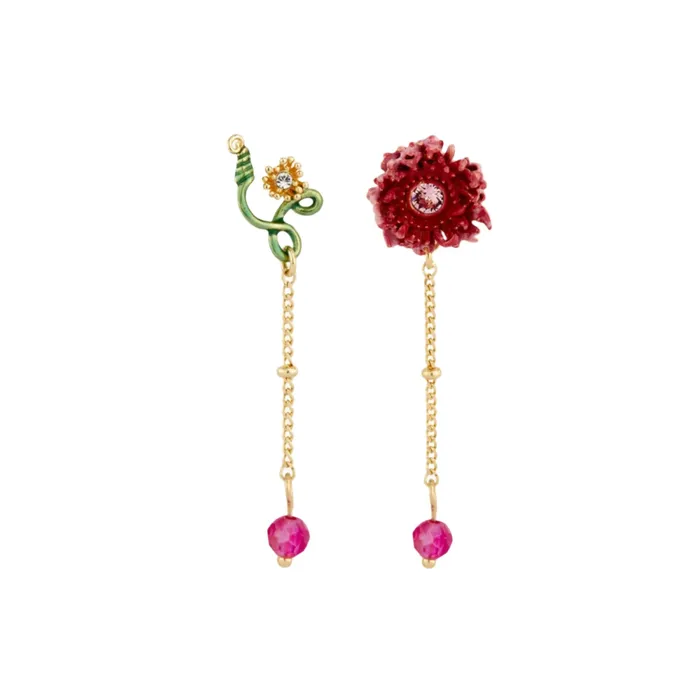Les Nereides Earrings Les Nereides Bouquet Post Earrings Multicolor One Size