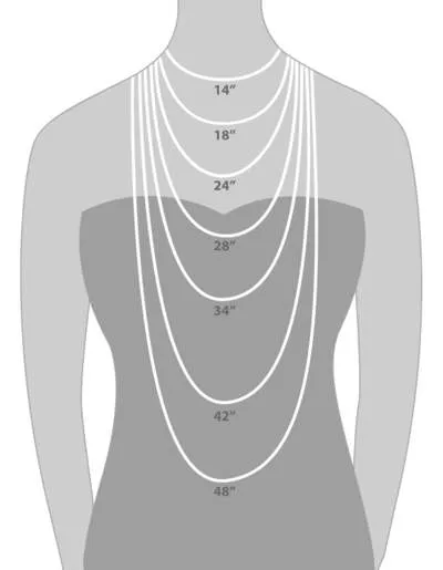 Lettered Zirconia Cursive Name Necklace Novalico Necklaces