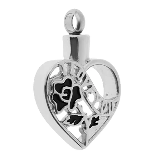 Loom Tree Stainless Steel Flower Heart Urn Pendant Memorial Cremation Ash Holder 4 Dropshipped via Social Commerce Network Necklaces Loom Tree Stainless Steel Flower Heart Urn Pendant Memorial Cremation Ash Holder 4 Dropshipped via Social Commerce Network Necklaces
