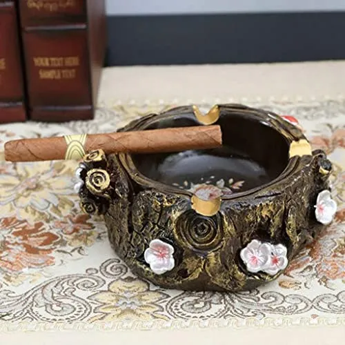 LOOM TREE Vintage Style Phoenix Decoration Resin Tabletop Ash Tray Red Dropshipped via Social Commerce Network Necklaces