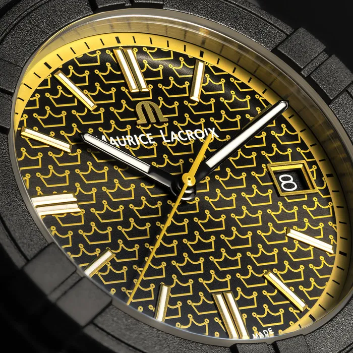 Maurice Lacroix Aikon Tide Kotc Gents Black Rubber Watch Maurice Lacroix Watches