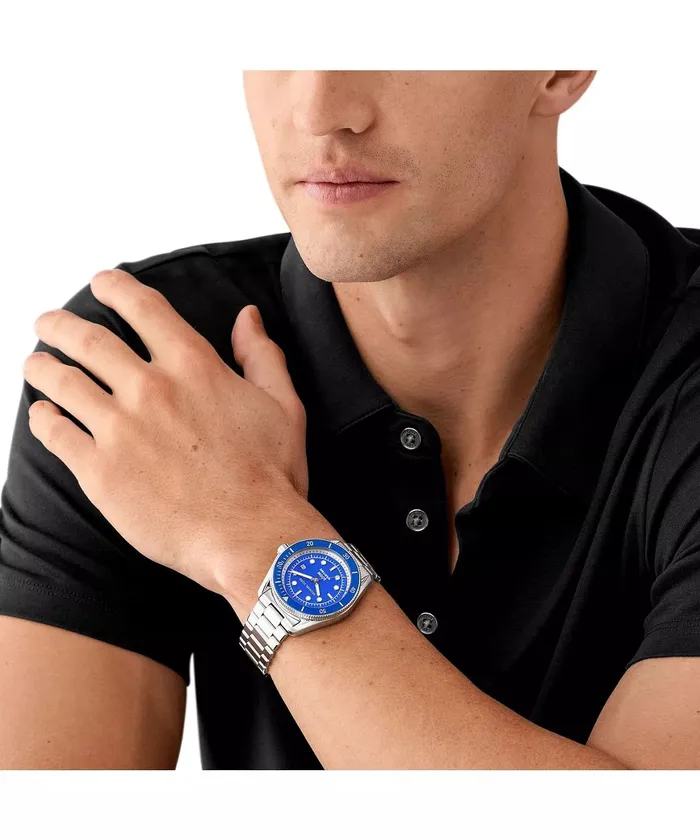 Michael Kors Maritime Gents Blue Dial Stainless steel Watch Michael Kors Watches