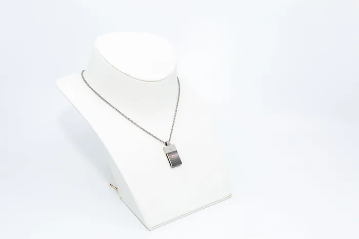 Necklaces Armani Mens Necklace Stainless Steel Silver Color Armani Necklaces Armani Mens Necklace Stainless Steel Silver Color Armani