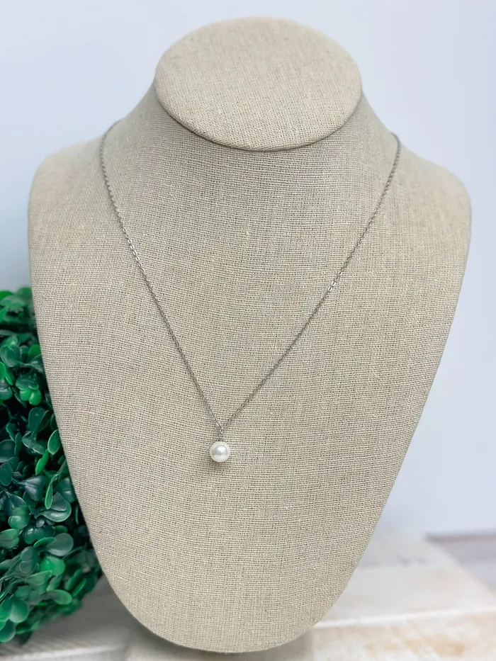 Necklaces BB Lila Miss Pearl Necklace by BB Lila Necklaces BB Lila Miss Pearl Necklace by BB Lila