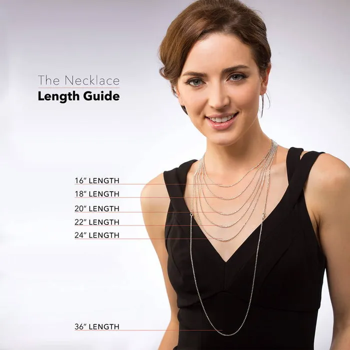 Necklaces BERRICLE Open Circle Lightweight Link Chain Necklace in SilverTone 16mm