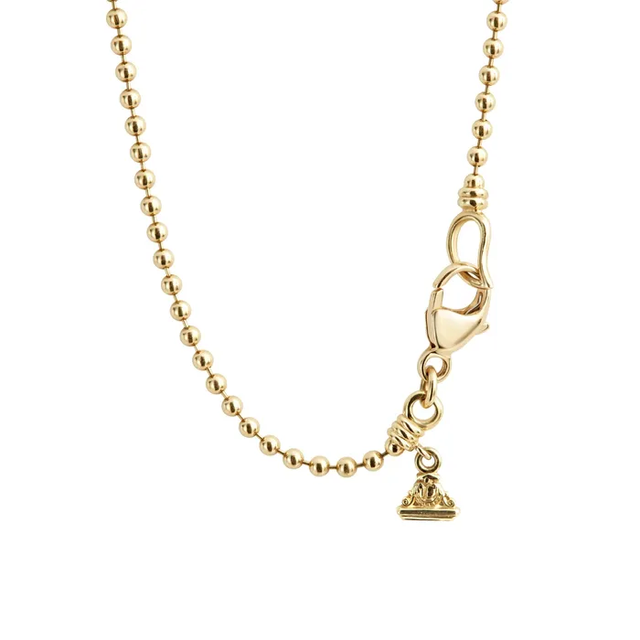 Necklaces Lagos Caviar Gold 18K Gold Caviar Beaded Pendant Necklace Necklaces Lagos Caviar Gold 18K Gold Caviar Beaded Pendant Necklace