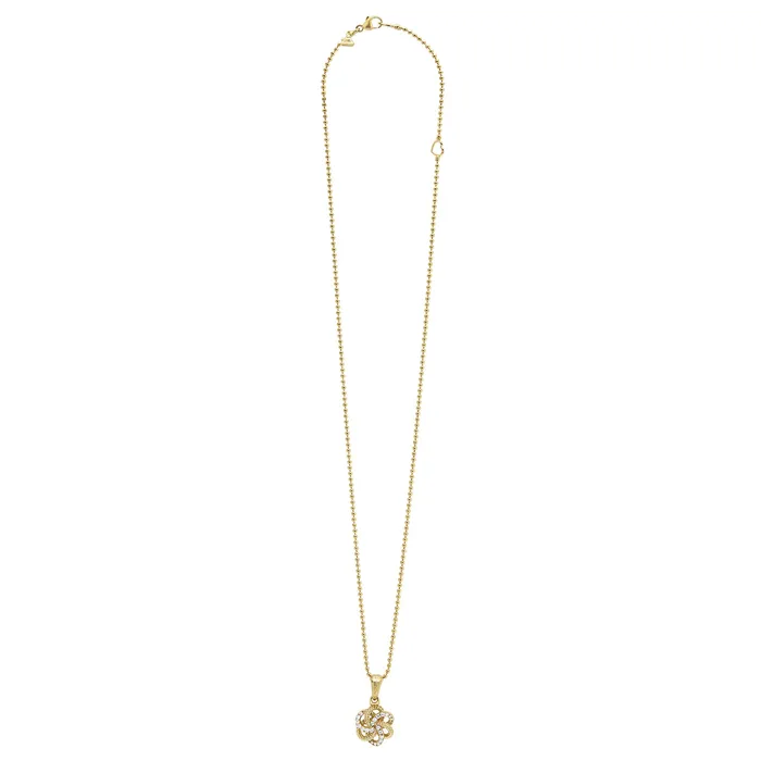 Necklaces Love Knot 18K Gold Love Knot Diamond Pendant Necklace Lagos Necklaces Love Knot 18K Gold Love Knot Diamond Pendant Necklace Lagos