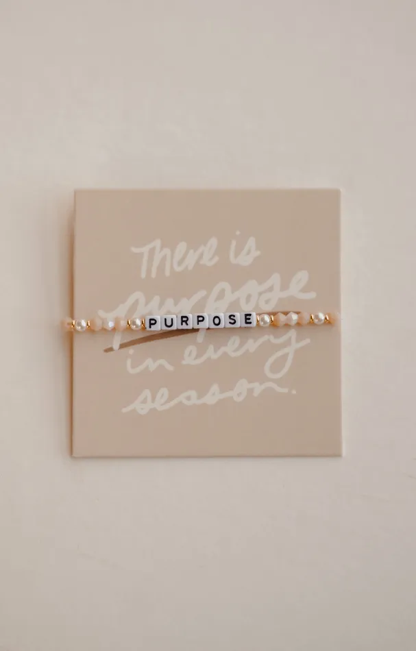 Purpose Bracelet Dear Heart Bracelets