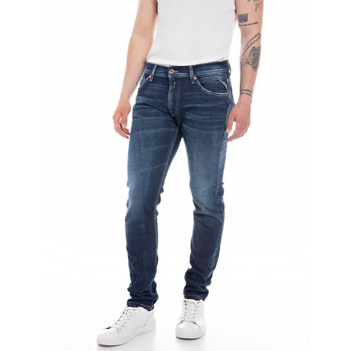 Replay Mens Skinny Fit Jondrill Jeans Replay Rings
