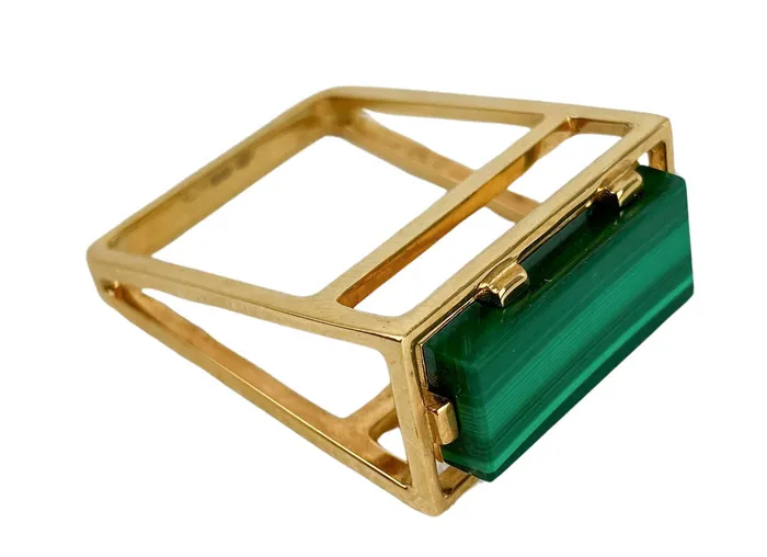Rings Aliita Diaspro Malachite Ring Aliita