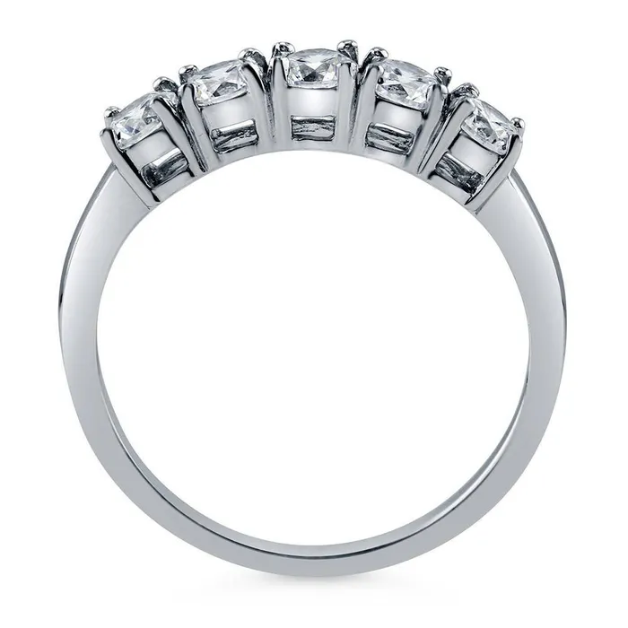 Rings BERRICLE 5Stone CZ Ring in Sterling Silver