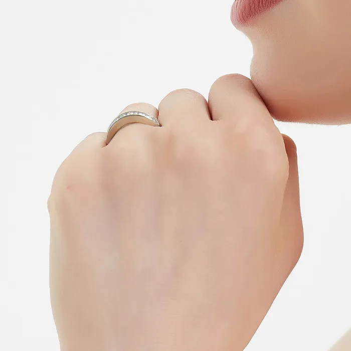 Rings BERRICLE Solitaire 38ct Emerald Cut CZ Ring Set in Sterling Silver
