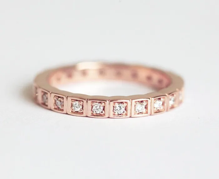 Rings Diamond Ring Wedding Ring Ready to Ship Capucinne
