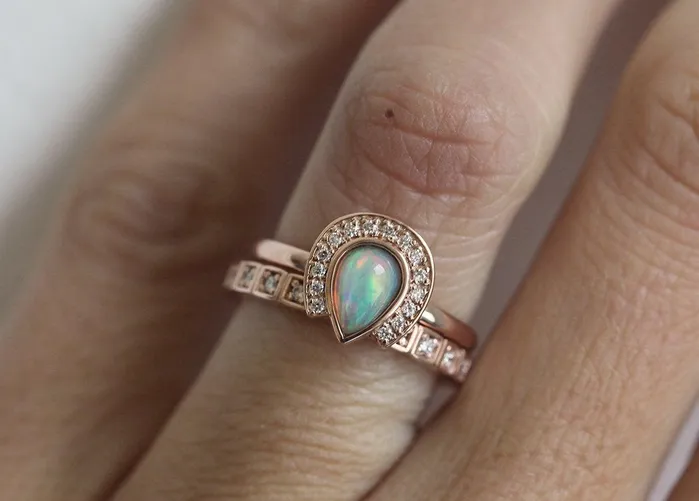 Rings Diamond Ring Wedding Ring Ready to Ship Capucinne