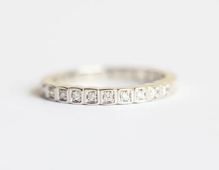 Rings Diamond Ring Wedding Ring Ready to Ship Capucinne