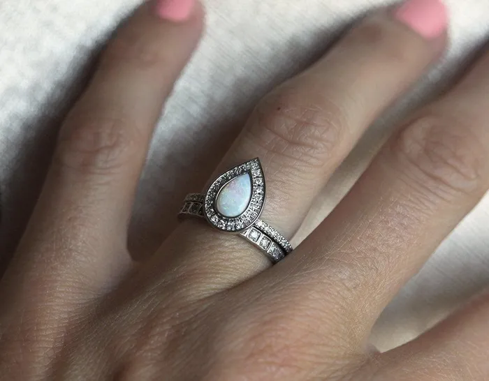 Rings Diamond Ring Wedding Ring Ready to Ship Capucinne