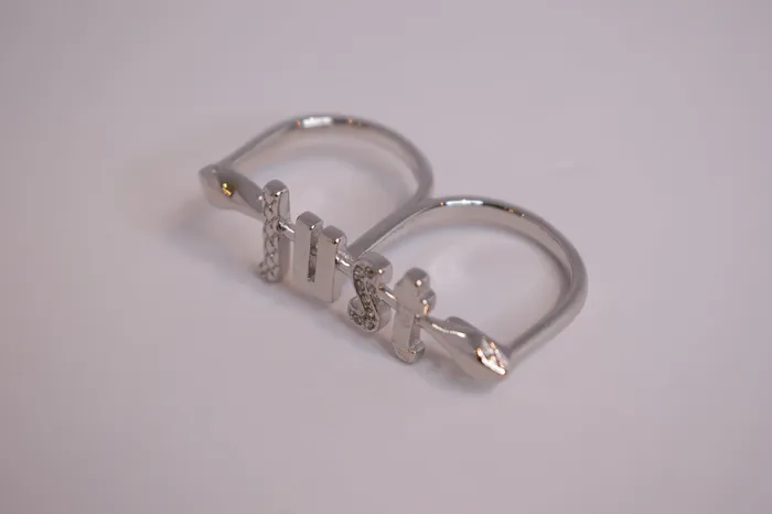 Rings Just Cavalli Just Cavalli Ring With Just Logo Design Size 8 Rings Just Cavalli Just Cavalli Ring With Just Logo Design Size 8