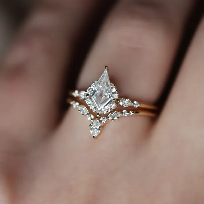 Rings Poppy Kite Lab Diamond Ring Set Capucinne