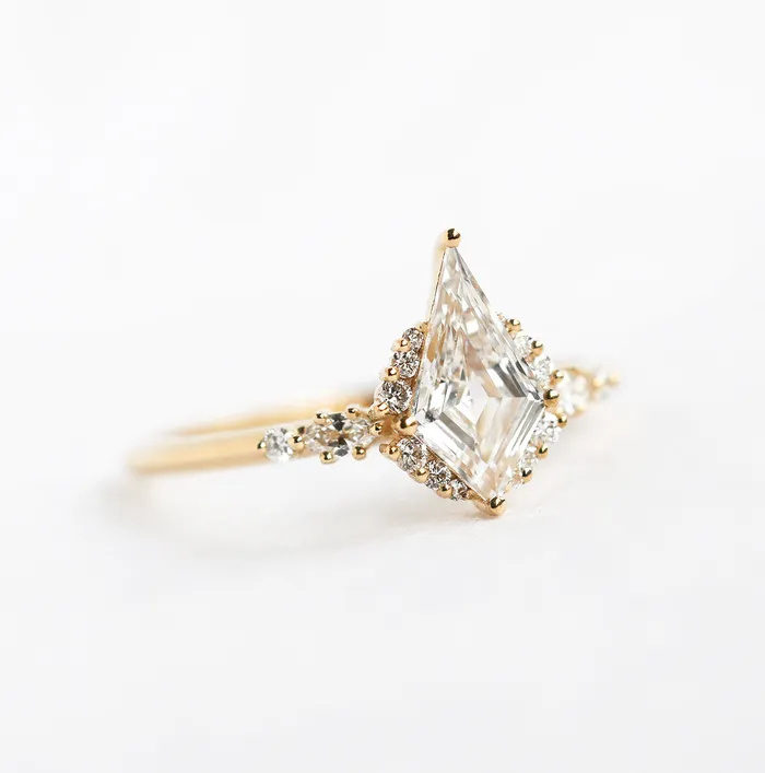 Rings Poppy Kite Lab Diamond Ring Set Capucinne