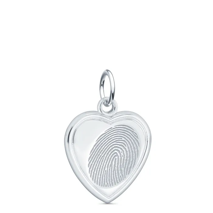 Rings Sterling Silver Heart Charm Legacy Touch