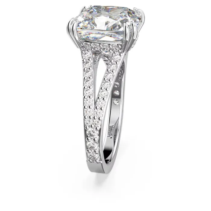 Rings Swarovski Swarovski Constella Cocktail Ring Square cut Pav White Rhodium plated 55 Rings Swarovski Swarovski Constella Cocktail Ring Square cut Pav White Rhodium plated 55