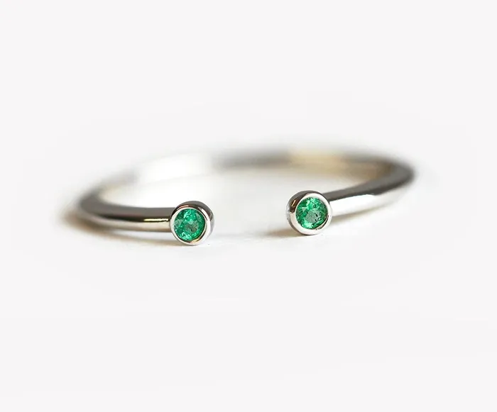 Sapphire Ring Wedding Ring Capucinne Rings