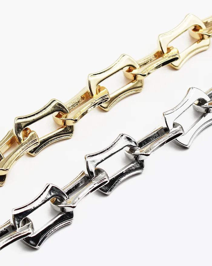 Smooth Textured Metal Link Bracelet 08172023 Bracelets Smooth Textured Metal Link Bracelet 08172023 Bracelets