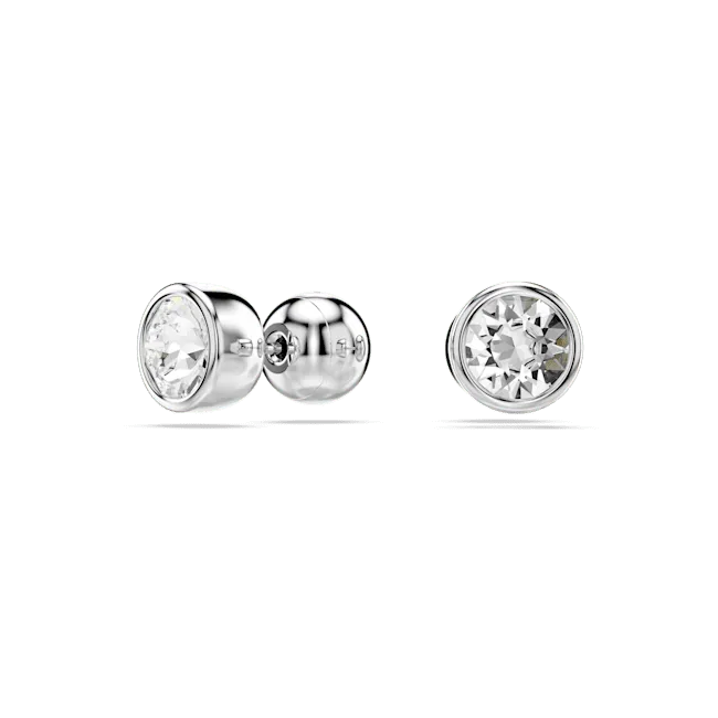 Swarovski Earrings Swarovski Imber Stud Earrings Round Cut White Rhodium plated