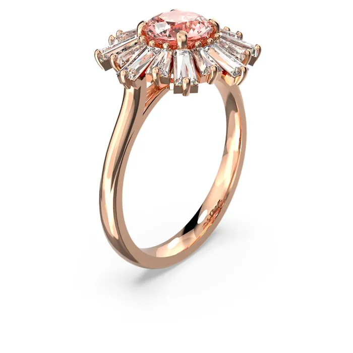 Swarovski Rings Swarovski Sunshine Ring Pink Rose goldtone plated 55