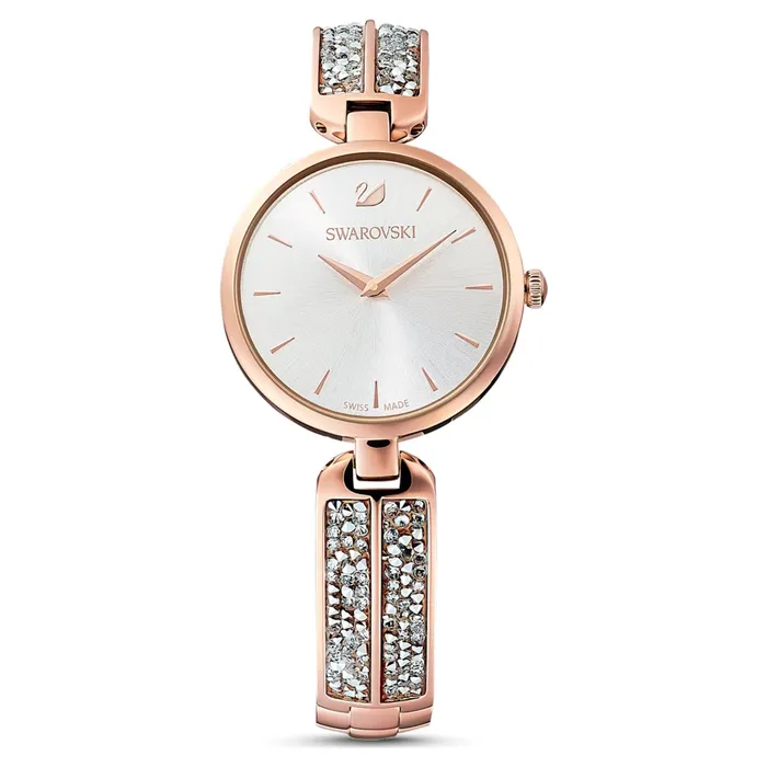 Swarovski Swarovski Dream Rock watch Swiss Made Metal bracelet Rose goldtone finish Bracelets Swarovski Swarovski Dream Rock watch Swiss Made Metal bracelet Rose goldtone finish Bracelets