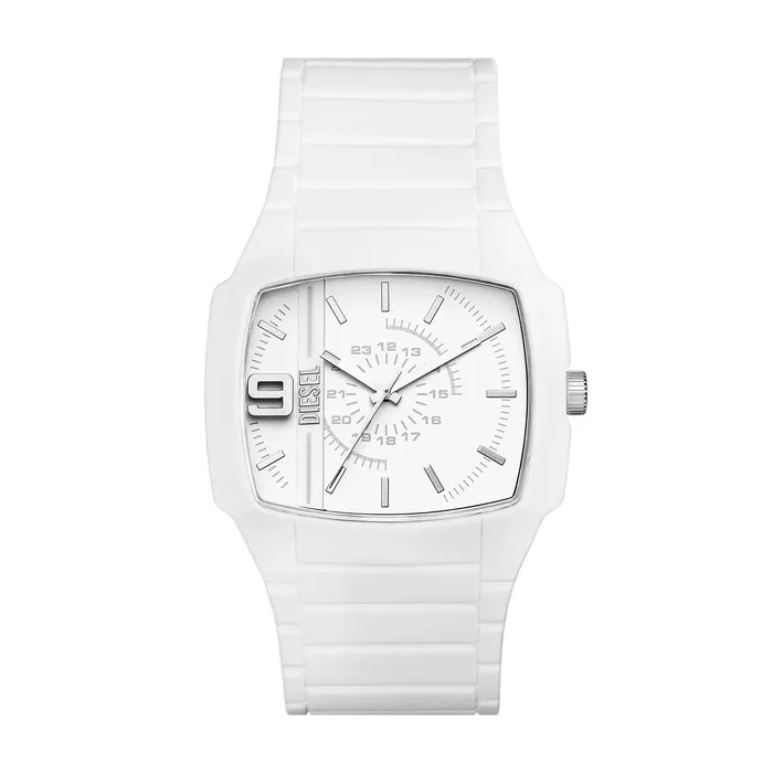 Watches Diesel Diesel Cliffhanger 20 Gents White Mixed Watch