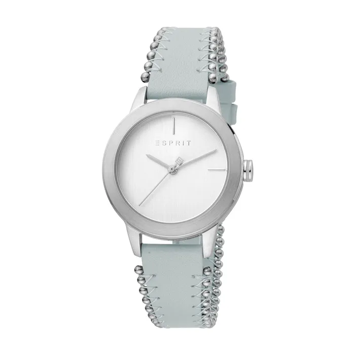 Watches Esprit Esprit Ladies Stainless Steel Watch White Dial Blue Leather strap with Beads Watches Esprit Esprit Ladies Stainless Steel Watch White Dial Blue Leather strap with Beads