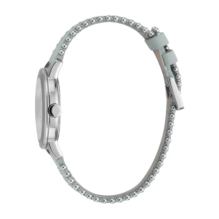 Watches Esprit Esprit Ladies Stainless Steel Watch White Dial Blue Leather strap with Beads Watches Esprit Esprit Ladies Stainless Steel Watch White Dial Blue Leather strap with Beads